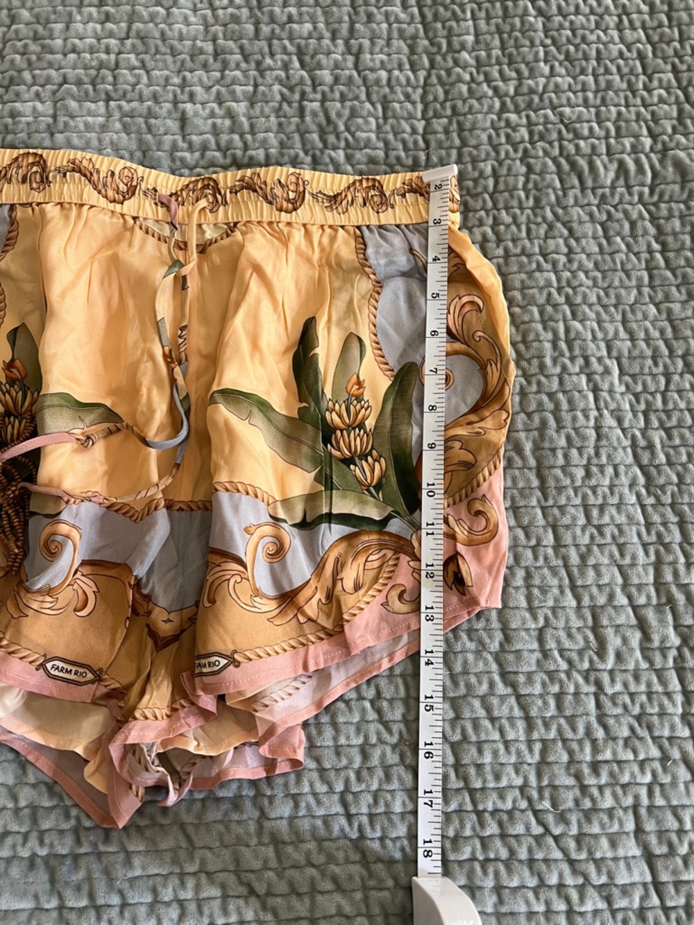 FARM Rio Banana Royalty Pattern Shorts - Picture 6 of 8